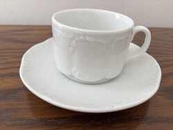 Fehér Rosenthal kávés alátéttel