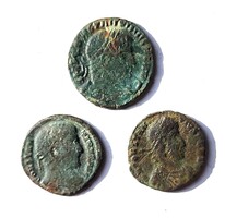 Roman bronze lot of 3 pcs (L22)