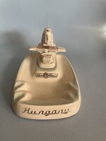 Retro ceramic cigarette ashtray Csepel Iron and Metal Works mid-century modern