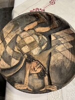 Dísztál  bohóccal Vertel Andreától