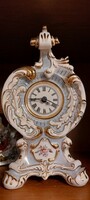 Porcelain Fireplace Clock 37 cm