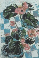 (N) Domanovszky Endre (1907-1974) : Filodendron