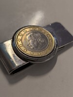 Pénzcsipesz ritka így EUR foglalatban