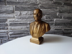 Hollóházi Gilded Lenin Bust - 3KG - 23 CM
