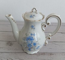 Zsolnay porcelán kék barackvirágos tejkiöntő!