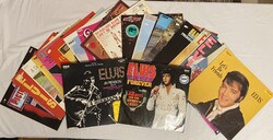 Retro Elvis Presley bakelit lemezgyűjtemény(LPK)-ritkaságok egyben