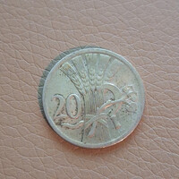 Csehszlovákia 20 heller, 1928