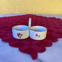 Herendi porcelán kézi festésű sótartó.