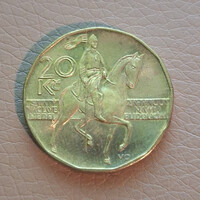 Cseh Köztársaság 20 korona, 2018