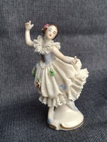 Volkstedt German Porcelain Ballerina, 9.5 cm
