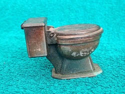 Miniatűr 08 - fém ceruzahegyező WC ceruza hegyező 7x2x6,5cm