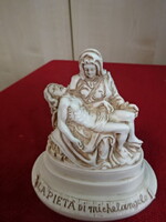 Alabaster sculpture, PIETA, Rome - Vatican, height 10 cm. Jókai