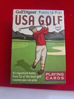 Golf Digest – USA Golf Places to Play játékkártya (Retro, 2005)