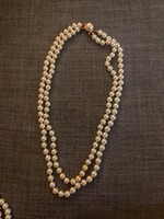 Grandiózus Vintage Faux Pearl Nyakék
