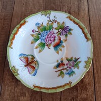Herendi porcelán Viktória mintás teáscsésze alj