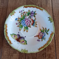 Herendi porcelán Viktória mintás teáscsésze alj
