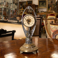 Art Nouveau silent table clock