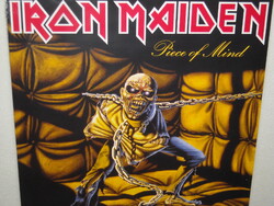 IRON MAIDEN PIECE OF MIND Vinyl LP ÚJ gyári bontatlan