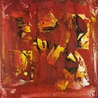 Baján Ildikó festmény 50 x 50 cm.