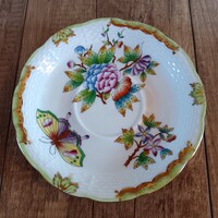 Herendi porcelán Viktória mintás teáscsésze alj