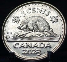 Kanada 5 cent, 2023 F01F2