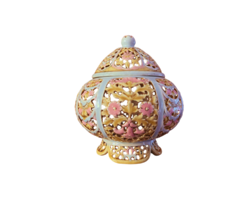 V. Szbs Auction: Zsolnay 1887-1889 Perforated Decorative Item - Tádé Sikorszki