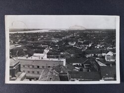 Régi képeslap Zenta – Panorámás látkép, Vajdaság, Szerbia 1942