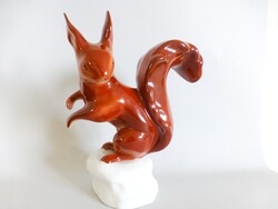 Large Porcelain Squirrel