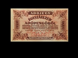 MAGYARORSZÁG – ADÓJEGY – EGYMILLIÓ ADÓPENGŐ – 1946. május 25.