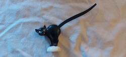 Fekete macska Goebel Hummel porcelain