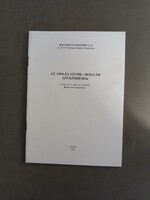 Horváth Krisztián - Documenta Historica 33. - Az 1904-es Szerb-Bolgár szerződések - 1998