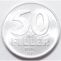 Magyarország,50 fillér 1976 aUNC+ aluminium