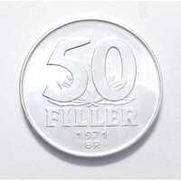 Magyarország,50 fillér 1971 aUNC+ aluminium