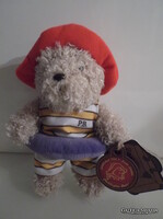 PADDINGTON MACKÓ -  ÚJ - CIMKÉVEL - 23 x 14 cm - GYŰJTEMÉNYBŐL  - HIBÁTLAN