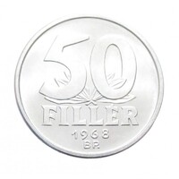 Magyarország,50 fillér 1968 aUNC+ aluminium