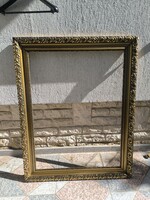 Antik aranyozott festmény tükör keret képkeret fészek méret ::75,5 X 100,5 cm