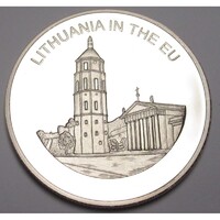 Málta,100 liras 2004 PP - Litvánia EU csatlakozásának tiszteletére UNC nikkel