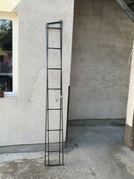2 pcs Large Retro Black Iron Shelf Supports, Pair 221 x 22.5 cm