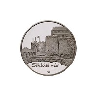 Magyarország,5000 forint 2008 PP - Siklósi vár UNC ezüst 31.46g925