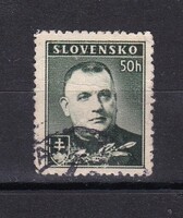 1939 Szlovákia 50h Pecsételt Bélyeg Josef Tiso