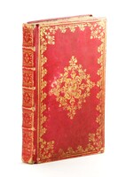 1770 Maria Theresa Prayer Book in Gold-embossed Red Velvet Cover with Gold Ratio!!