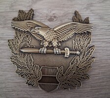 Hungarian military officer commemorative plaque (HVKF) Dr. Ruszin-Szendi Romulusz – Major General