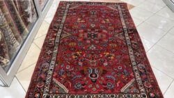 4554 Beautiful Iranian Hamadan Hand-Knotted Wool Persian Rug 135X220CM