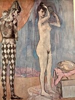 Pablo picasso with certificate of origin