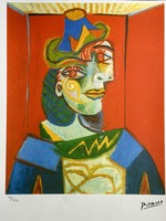 Pablo Picasso dry-stamped, numbered edition