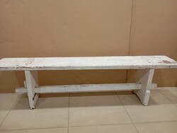 Régi, fa pad, patinás állapotban