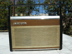 Vintage, retro Hunting Ammunition Factory Camping radio