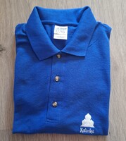 Rare Vintage Kalinka Vodka Embroidered Promotional Collared T-Shirt (L)