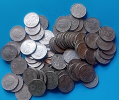 84 db 5 Forint, tiszta nikkel ,1971-1982 közöttiek