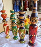 Vintage egyiptomi orsó babák